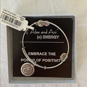 Alex and Ani E bracelet